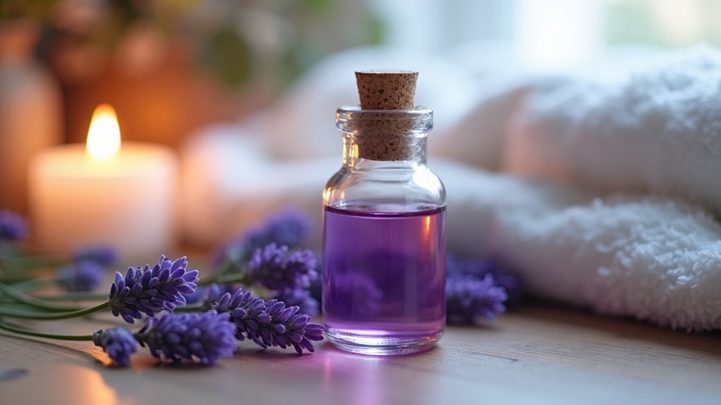 lavender oil promotes relaxation