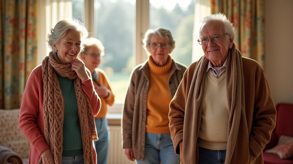 layered clothing for temperature control