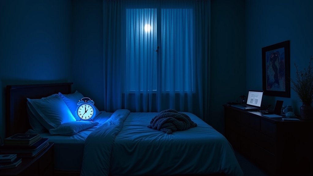 light disrupts melatonin production