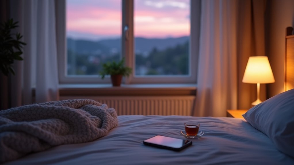 limit screen usage before bed