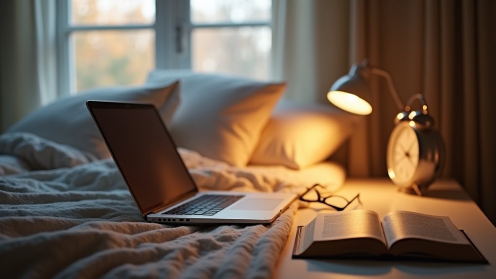 limit screens before bed