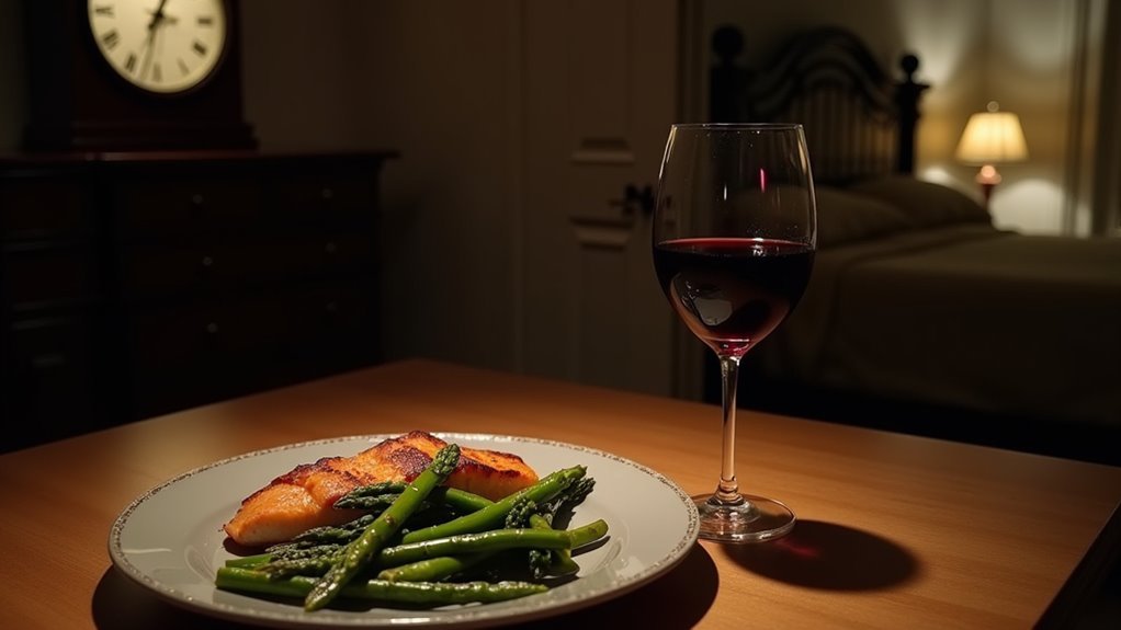 meal timing affects sleep quality