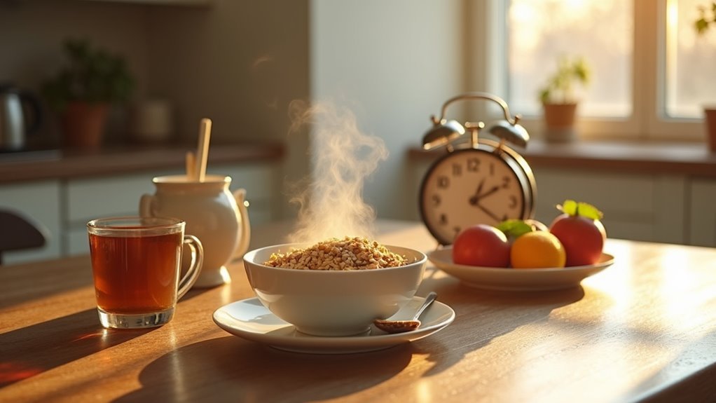 meal timing influences circadian rhythms