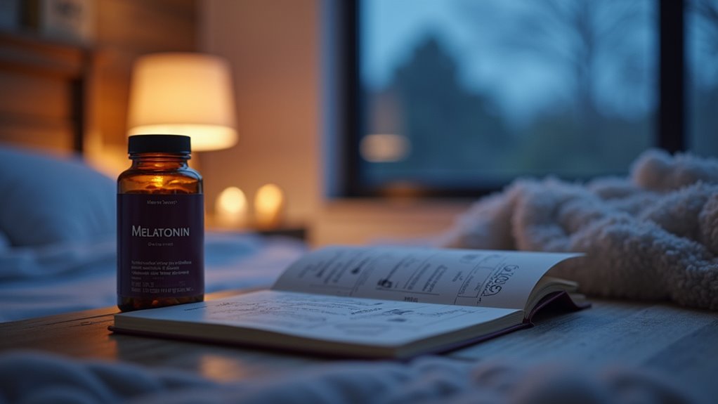 melatonin enhances sleep quality