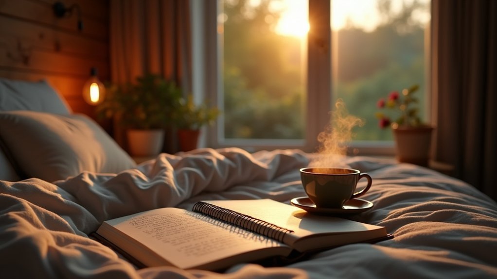 mindful journaling promotes restful sleep