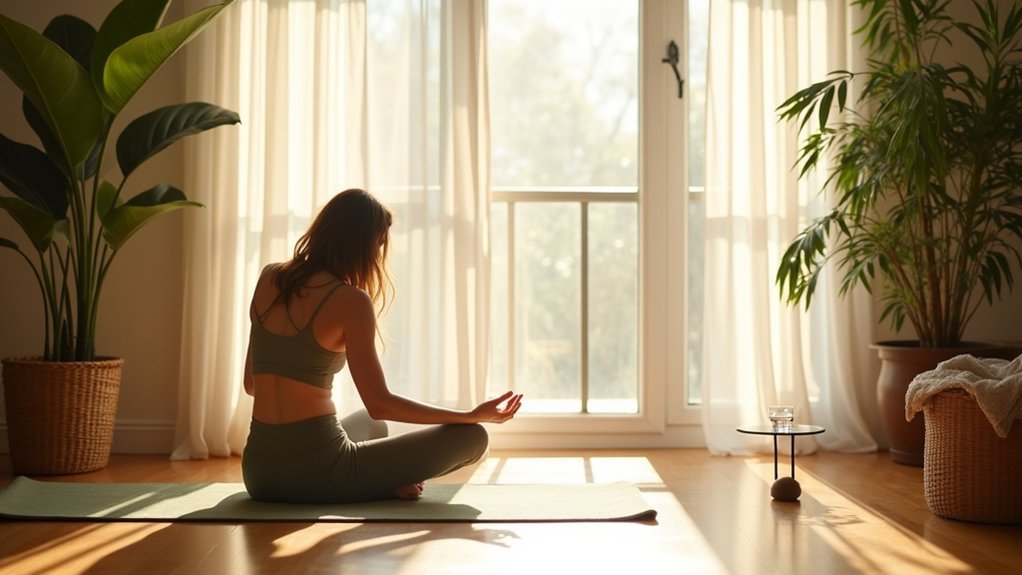 morning exercise reduces restlessness