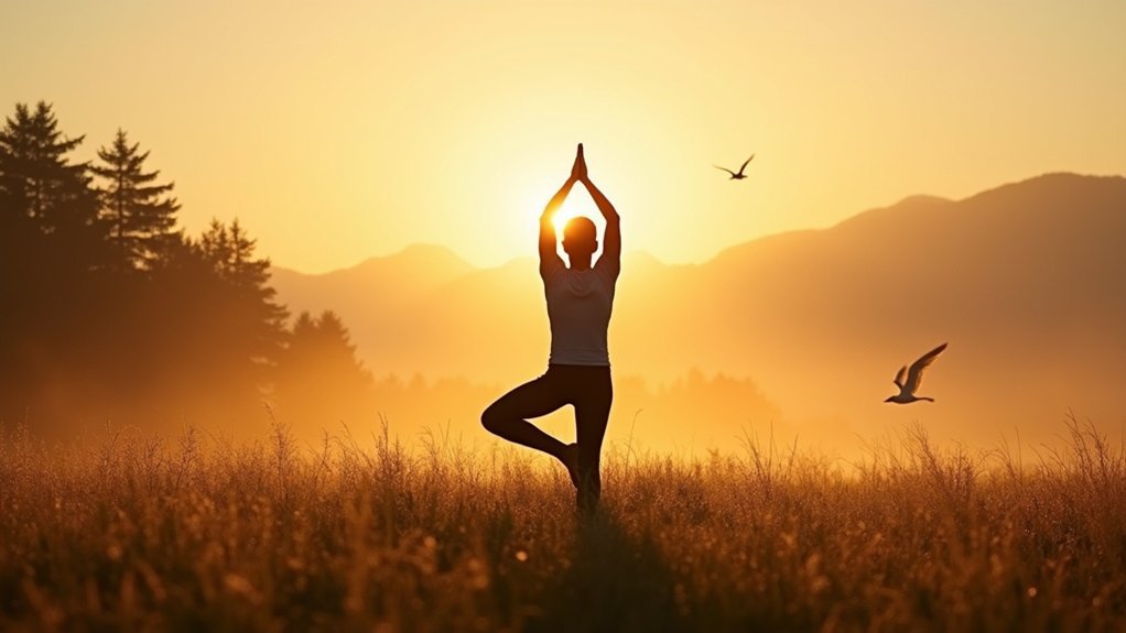 mountain pose for mindfulness