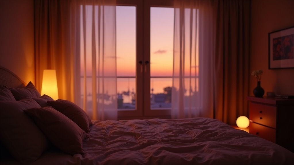 natural light dimming simulation