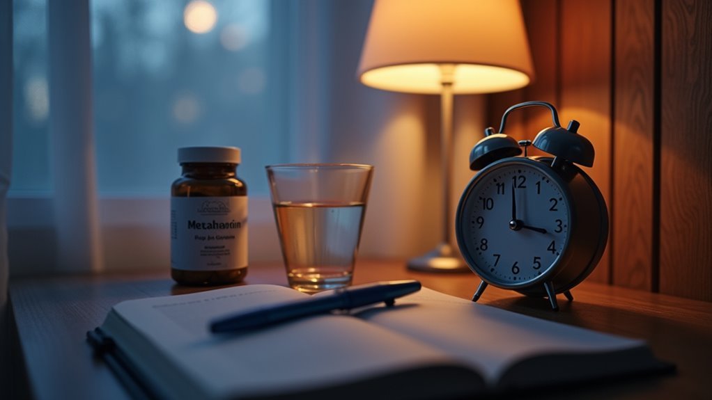 optimal melatonin timing administration