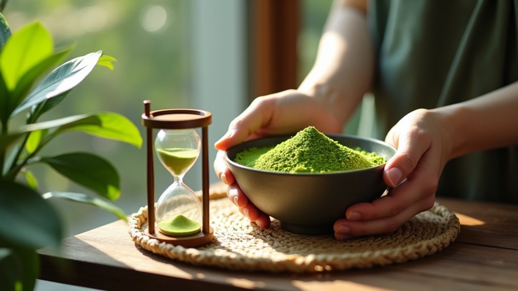 optimize matcha consumption timing
