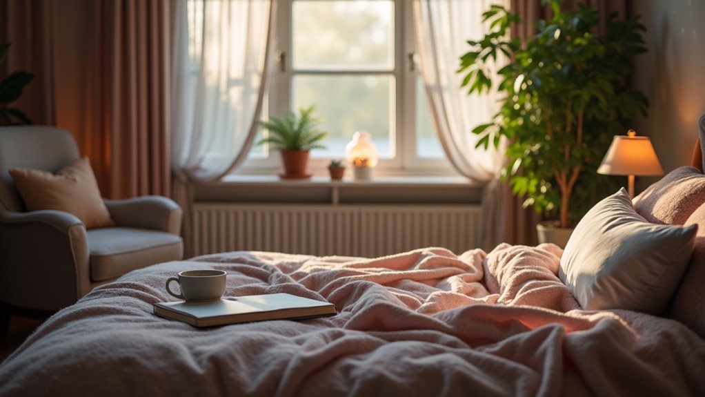 peaceful mental imagery relaxation