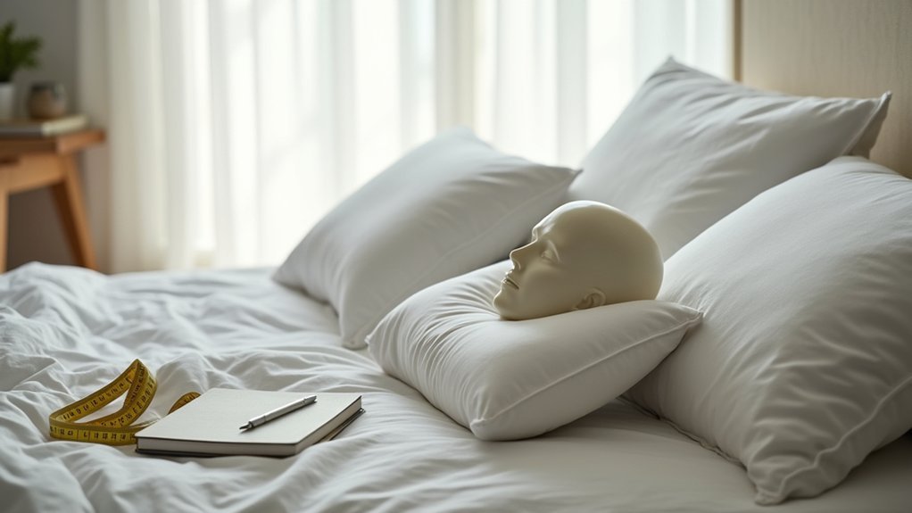 pillow choice affects alignment