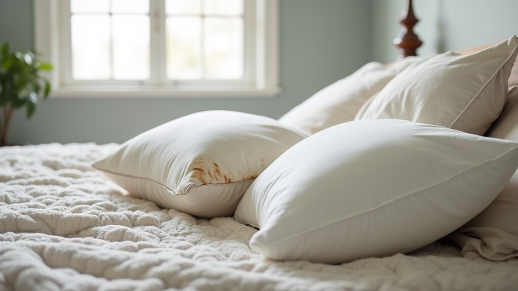 pillow materials affect longevity