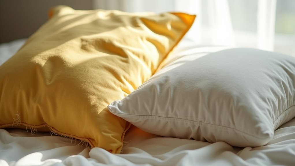 pillow replacement warning signs