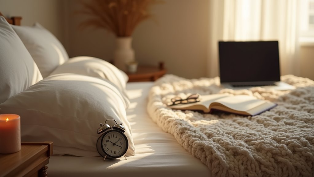 power down before bedtime