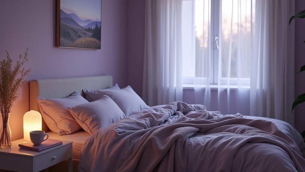 relaxing bedroom sanctuary environment