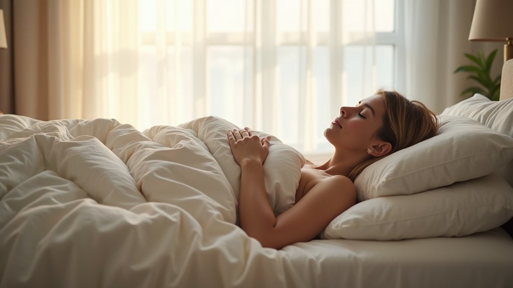 side sleeping enhances recovery