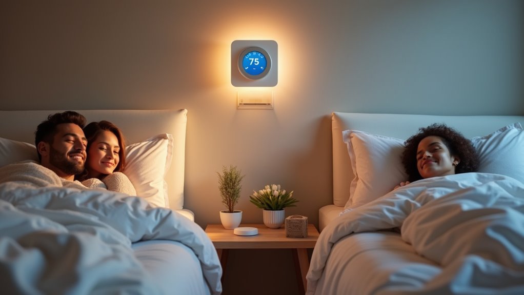 smart sleep temperature control