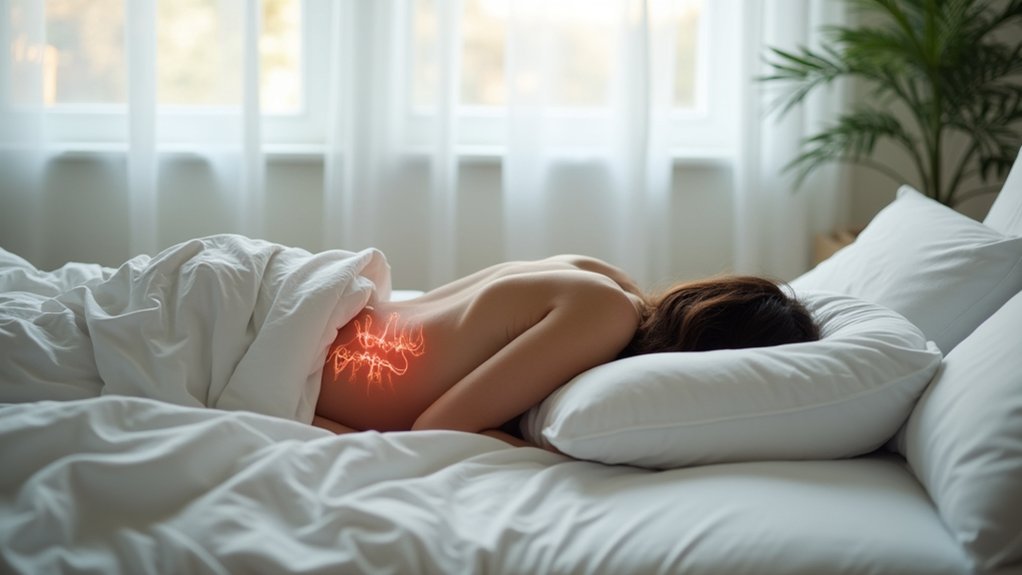 spinal misalignment from stomach sleeping