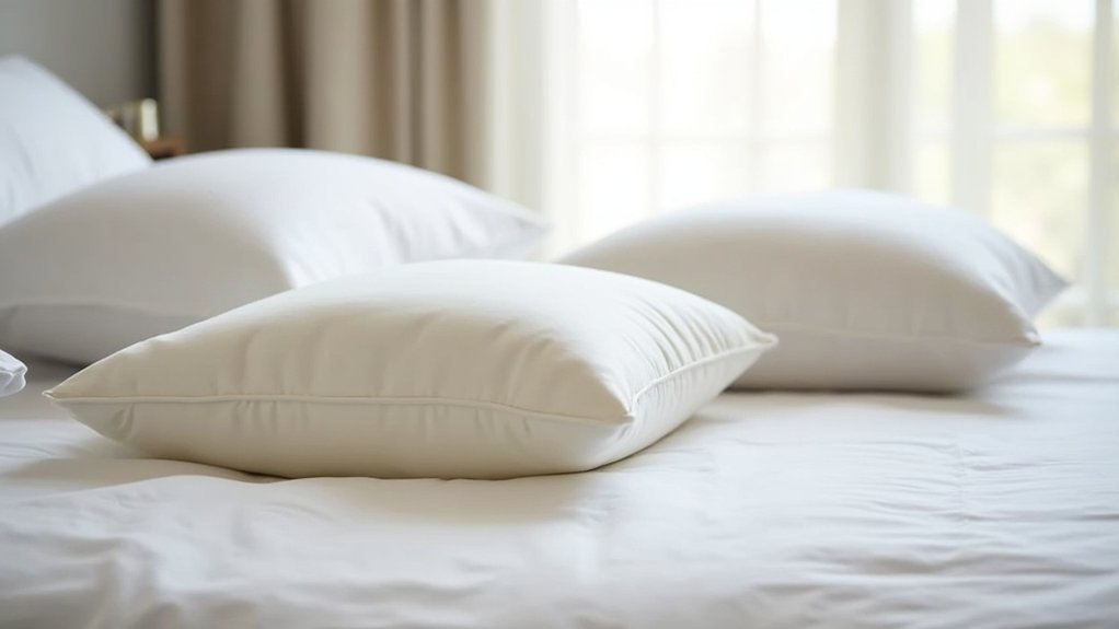 supportive pillow material selection