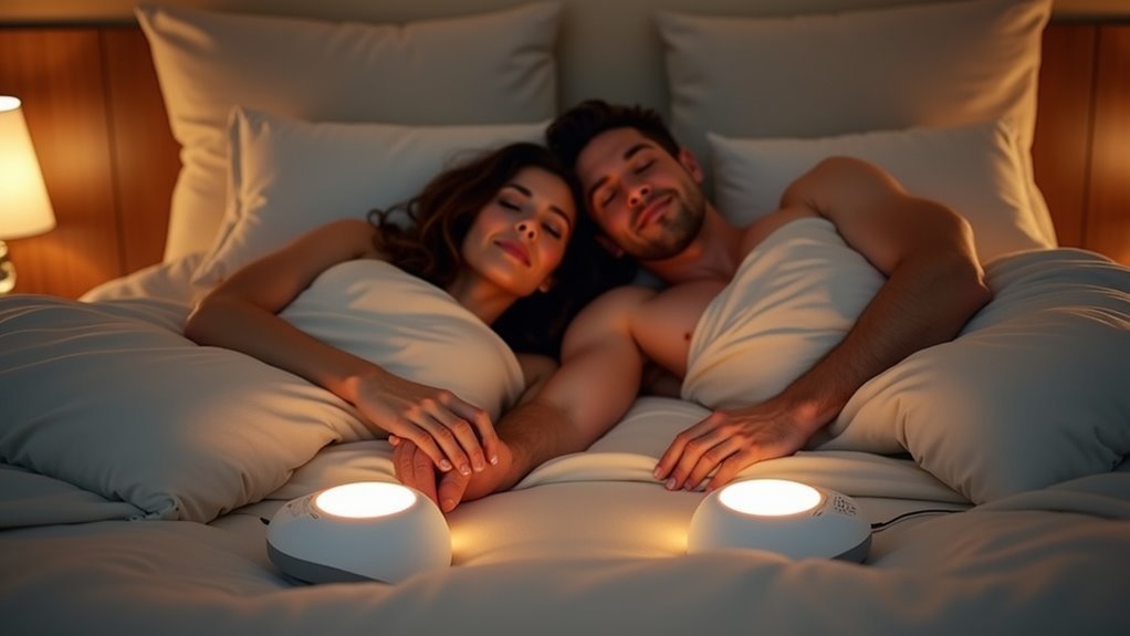 synchronized evening relaxation devices