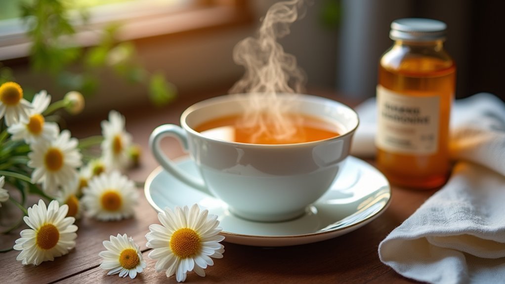 testosterone therapy and chamomile complications
