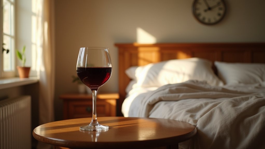 timing red wine consumption