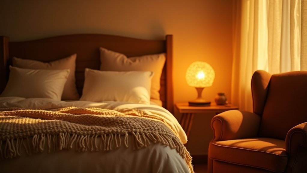 warm light promotes sleep