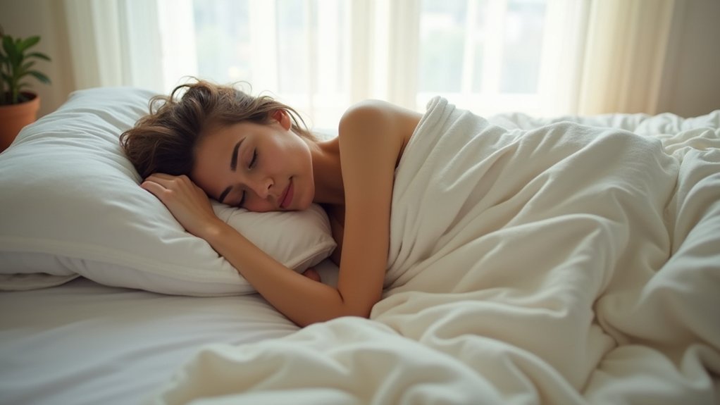 weighted blankets improve alignment