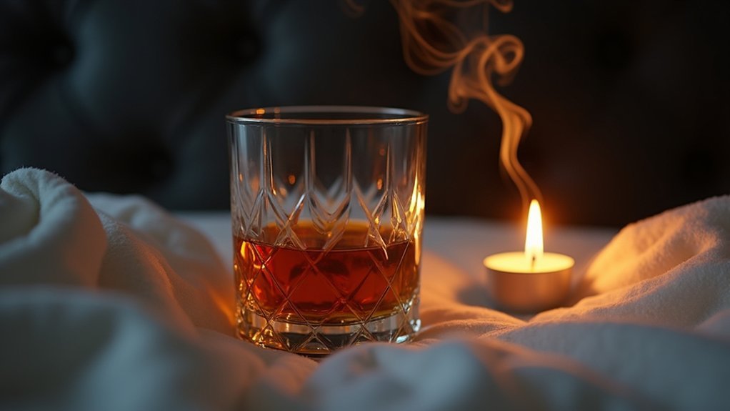 whiskey disrupts sleep quality