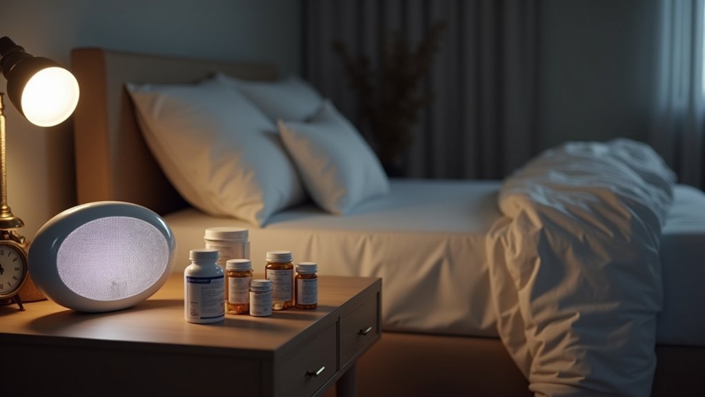 white noise versus sleep medications