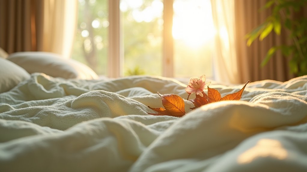 year round thermal comfort bedding